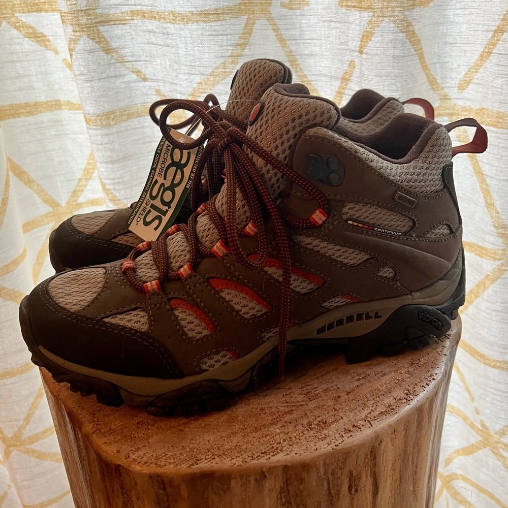 Merrell Moab Mid Hiking Boots, Waterproof, New